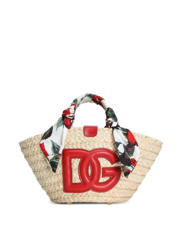 DOLCE & GABBANA: トートバッグ - トートバッグ - ヌードカラー