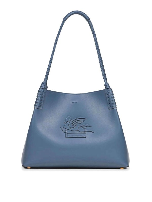 ETRO: Handtaschen - Shopper - Hellblau