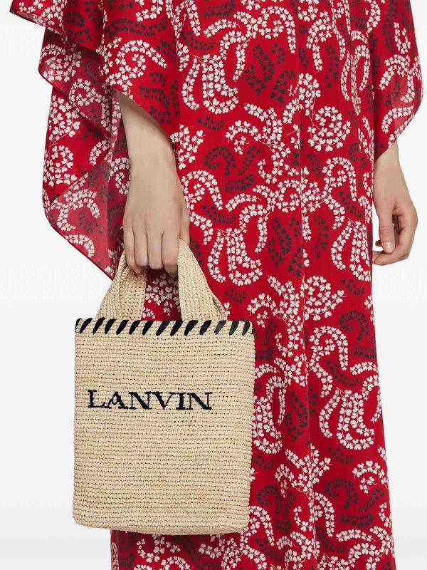 The Best Shops LANVIN: Bolsos Shopping - Bolso Shopping - Blanco