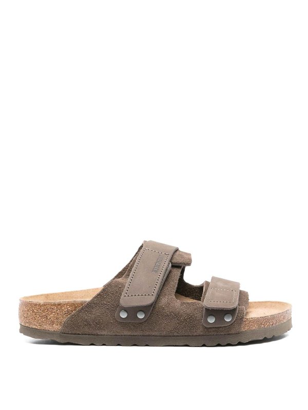BIRKENSTOCK: sandals - Suede sandals