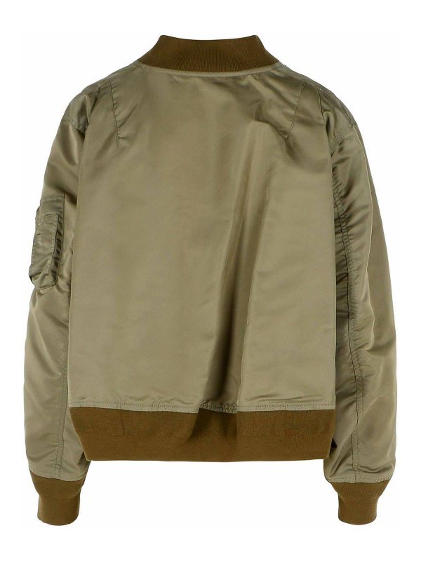 Sacai: ボンバージャケット online - ボンバージャケット - 緑