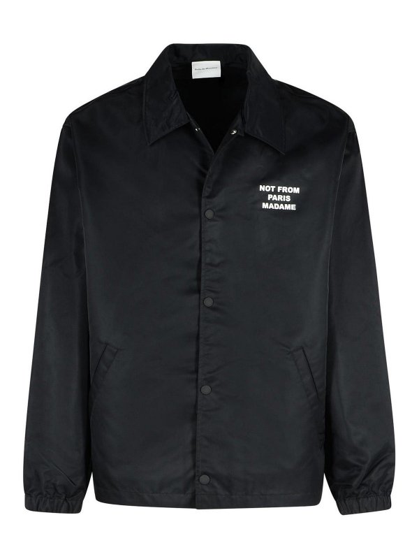 DRÔLE DE MONSIEUR: Chaquetas casual - Chaqueta Casual - Negro