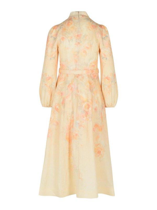 ZIMMERMANN: ニーレングスドレス online - 膝丈ドレス - ヌードカラー