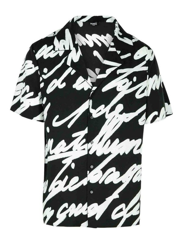 Balmain: シャツ - シャツ - 黒