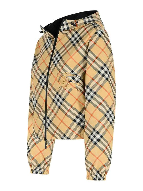The Best Shops BURBERRY: casual jackets - Beige Polyester Jacket