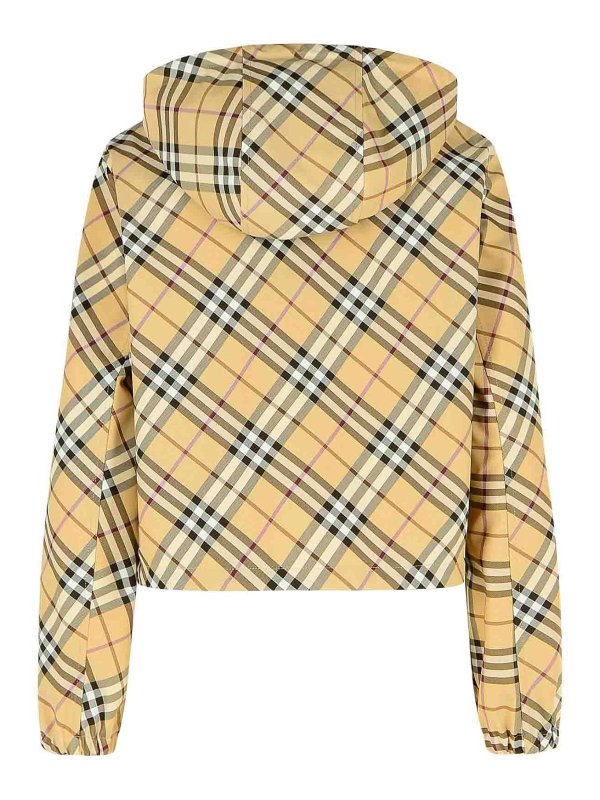 BURBERRY: padded jackets online - Beige Polyamide Down Jacket