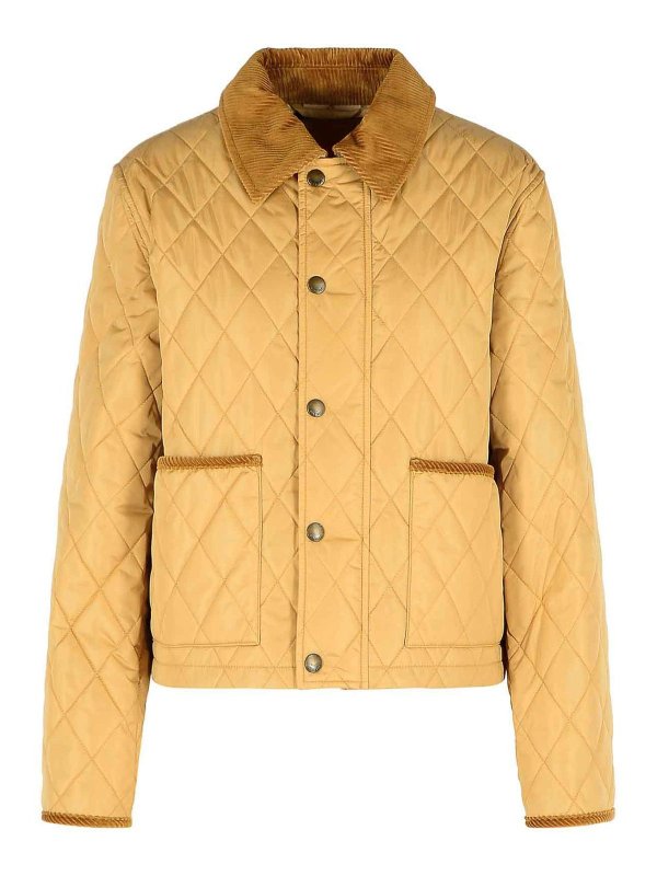 BURBERRY: padded jackets - Padded Beige Polyamide Jacket