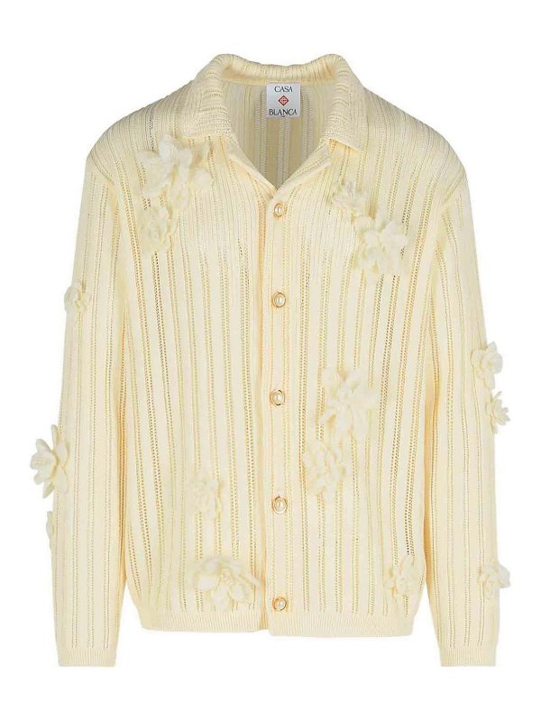 CASABLANCA: Hemden - Hemd - Creme