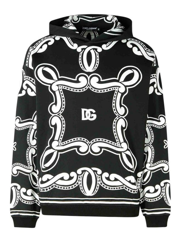 DOLCE & GABBANA: スウェット＆セーター - スウェットシャツ/セーター - 黒