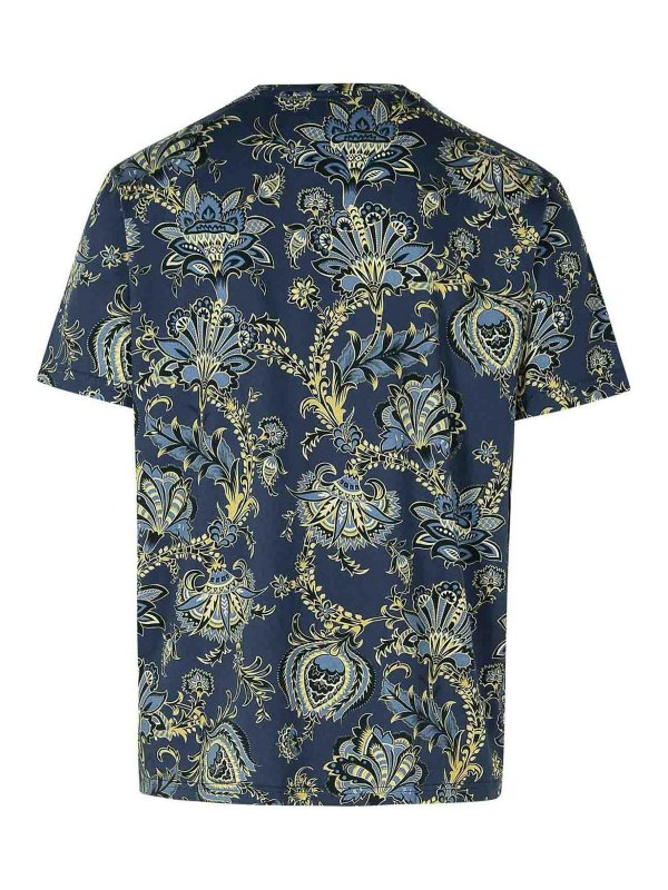 ETRO: t-shirts online - Multicolor Cotton T-Shirt