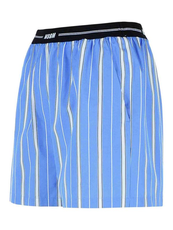 The Best Shops m.s.g.m.: pantaloni shorts - Shorts di cotone blu