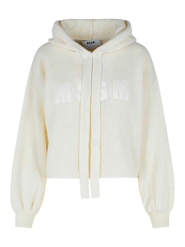 m.s.g.m.: Pull col rond - Pull Col Rond - Crème