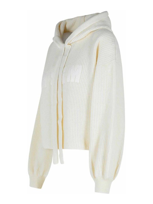 The Best Shops m.s.g.m.: Pull col rond - Pull Col Rond - Crème