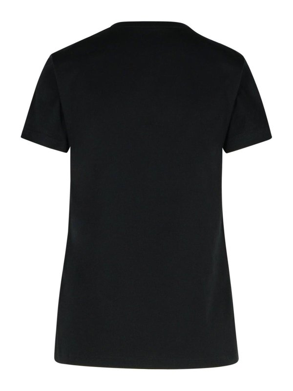 MONCLER: T-shirts online - T-Shirt - Schwarz