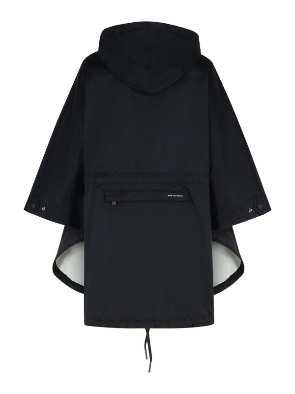 MONCLER: ケープ＆ポンチョ online - ケープ/ポンチョ - 黒