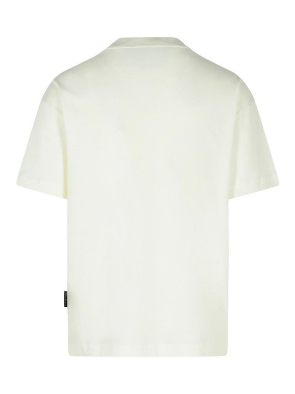 Palm Angels: T-shirts online - T-Shirt - Weiß