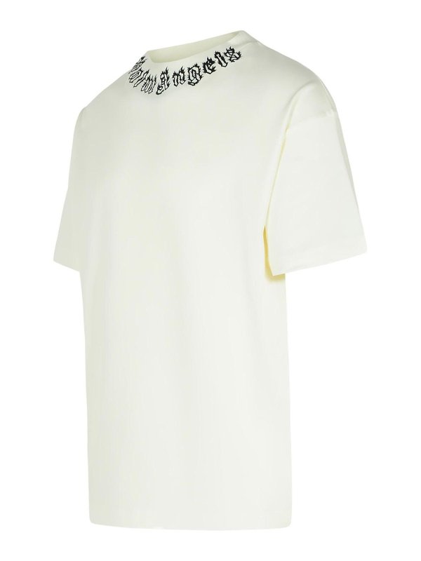 The Best Shops Palm Angels: T-shirts - T-Shirt - Weiß