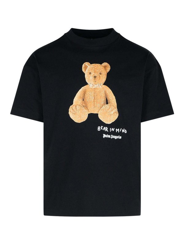 Palm Angels: Camisetas - Camiseta - Negro
