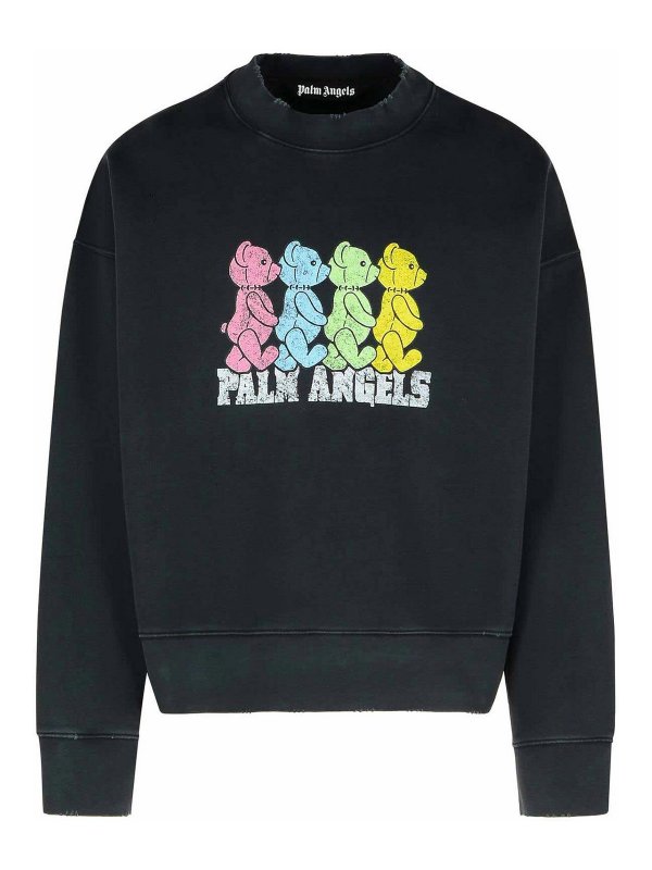 Palm Angels: Sweatshirts & Pulls - Sweat-Shirts - Noir