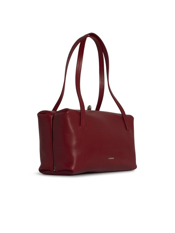 JIL SANDER: cross body bags online - Small  Red Leather Bag