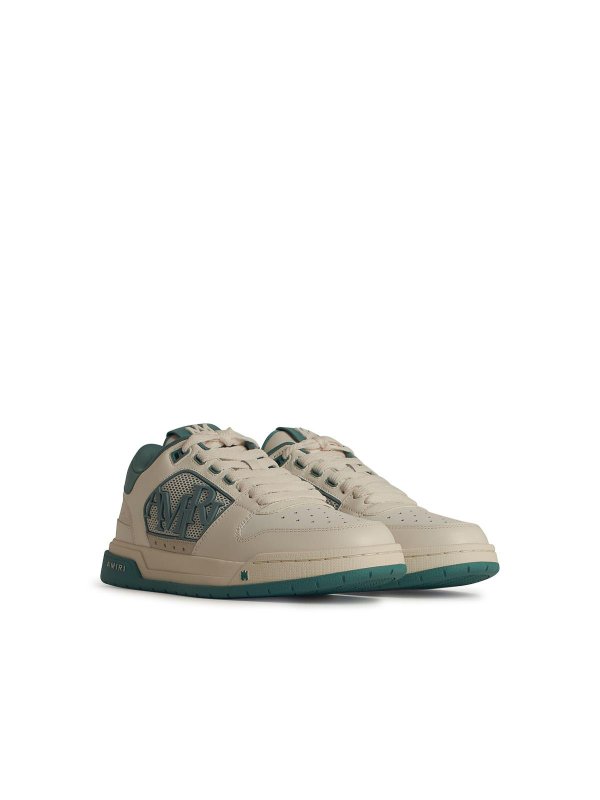 AMIRI: trainers online - Classic Low Light Blue Leather Sneakers