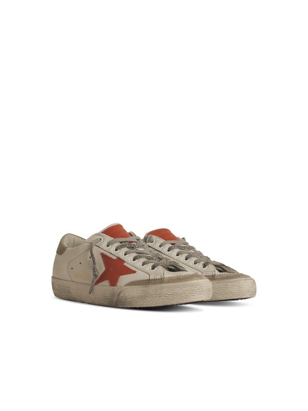 GOLDEN GOOSE: Chaussures de sport online - Baskets - Blanc