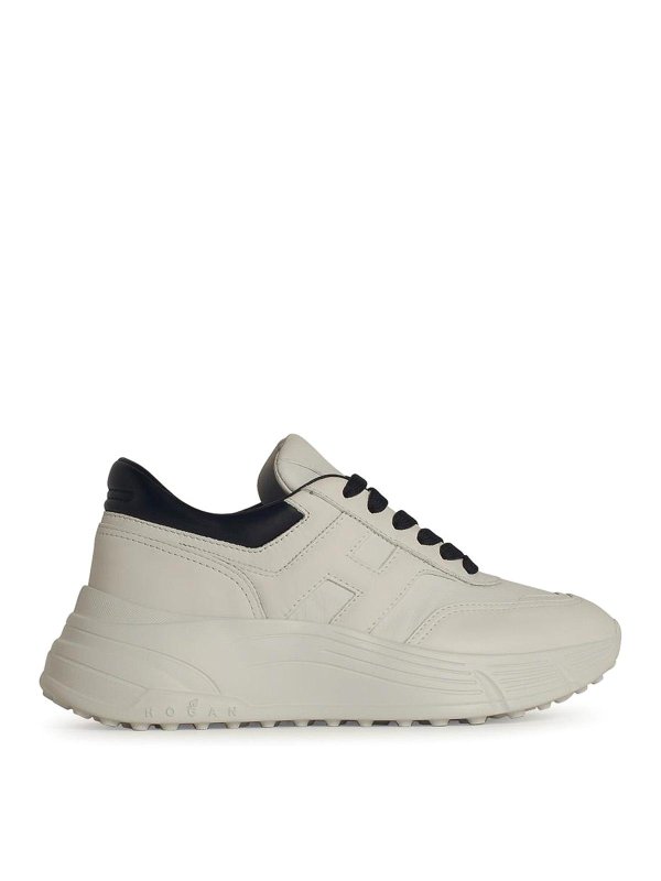 HOGAN: sneakers - Sneaker in pelle bianca H669