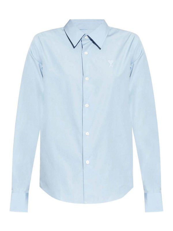 AMI PARIS: シャツ - シャツ - ライトベージュ