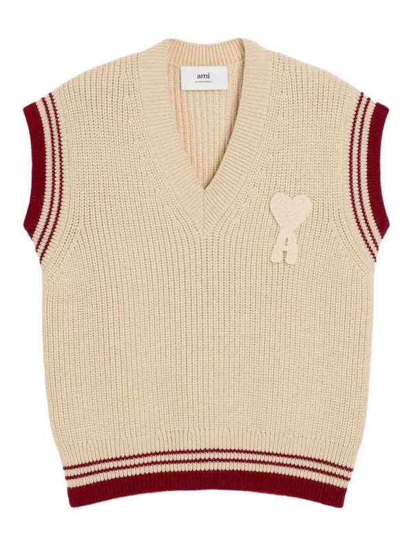 AMI PARIS: Westen - Weste - Weiß