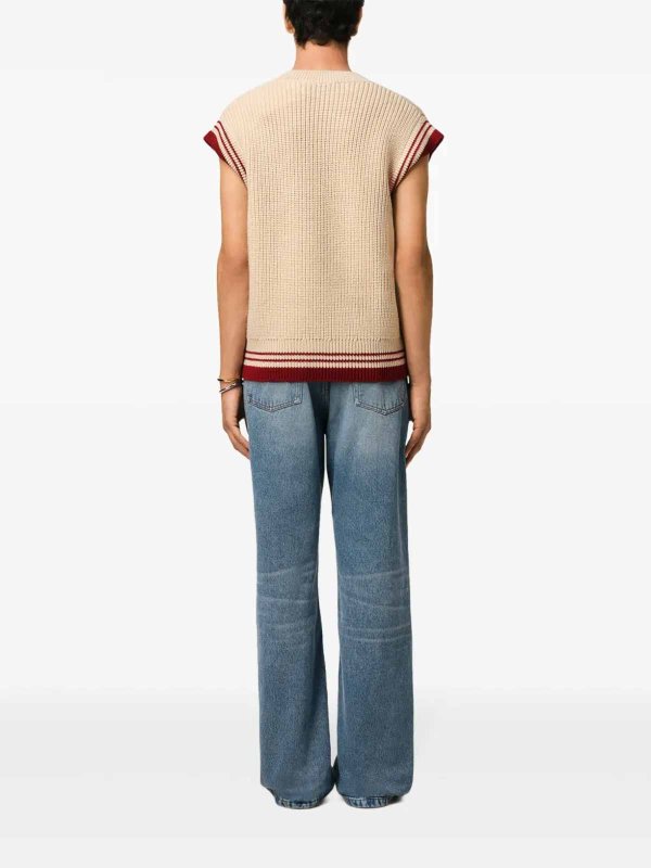 Weste - Weiß shop online: AMI PARIS