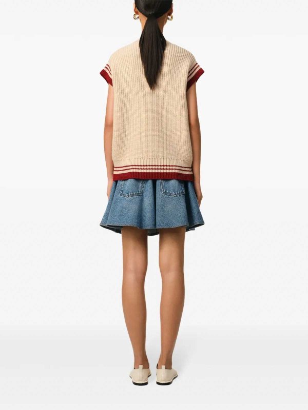 AMI PARIS buy online Weste - Weiß