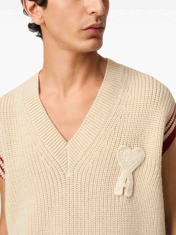 The Best Shops AMI PARIS: Weste - Weiß