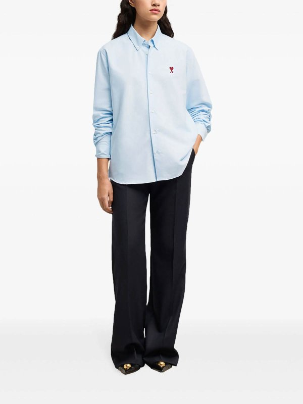 AMI PARIS: shirts online - De Coeur Cotton Shirt