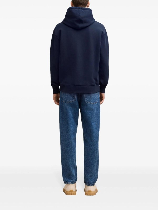 スウェットシャツ/セーター - ダークブルー shop online: AMI PARIS