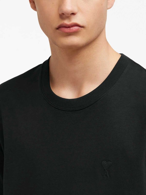 The Best Shops AMI PARIS: T-Shirt - Schwarz