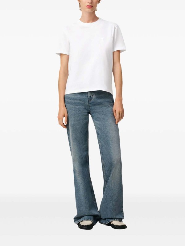 The Best Shops AMI PARIS: Camisetas - Camiseta - Blanco