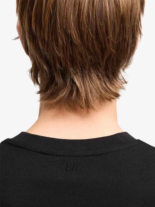 The Best Shops AMI PARIS: T-Shirt - Schwarz