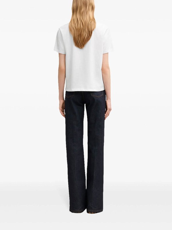 T-Shirt - Weiß shop online: AMI PARIS