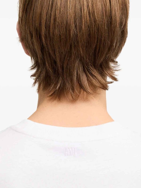 The Best Shops AMI PARIS: T-Shirt - Weiß