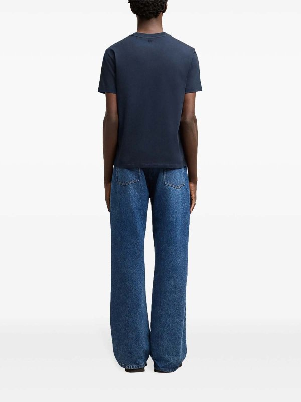 Camiseta - Azul Oscuro Replica 
online: AMI PARIS