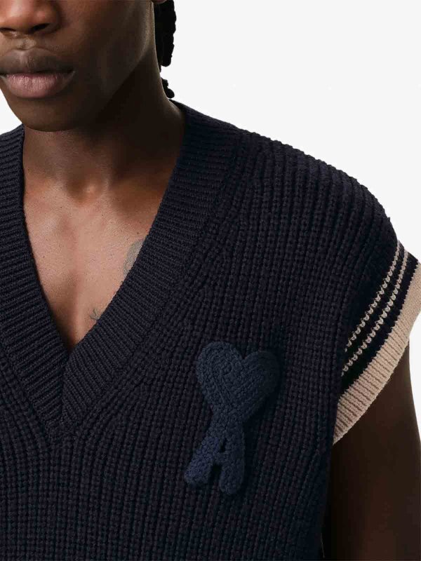 The Best Shops AMI PARIS: De Coeur Knitted Vest
