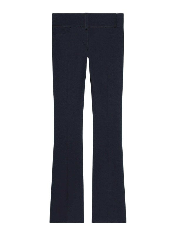 Courreges: casual trousers - Bootcut Trousers