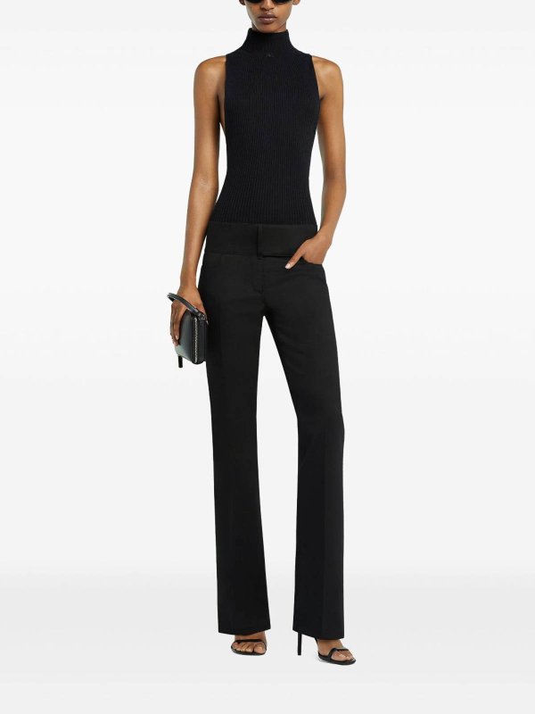 Courreges: Casual Hosen online - Casual Hose - Schwarz