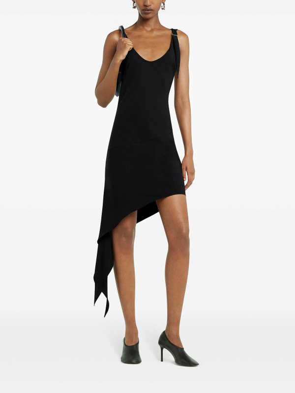 Courreges: knee length dresses online - Knot Dress