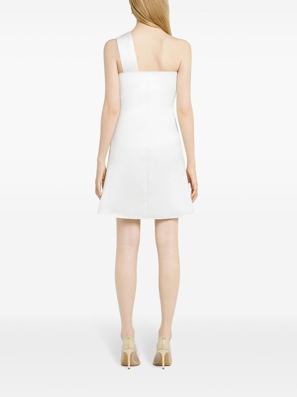 Cut-Out Satin Dress shop online: Courreges
