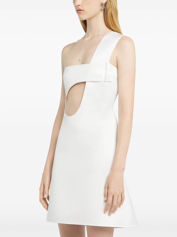 Courreges buy online Cut-Out Satin Dress
