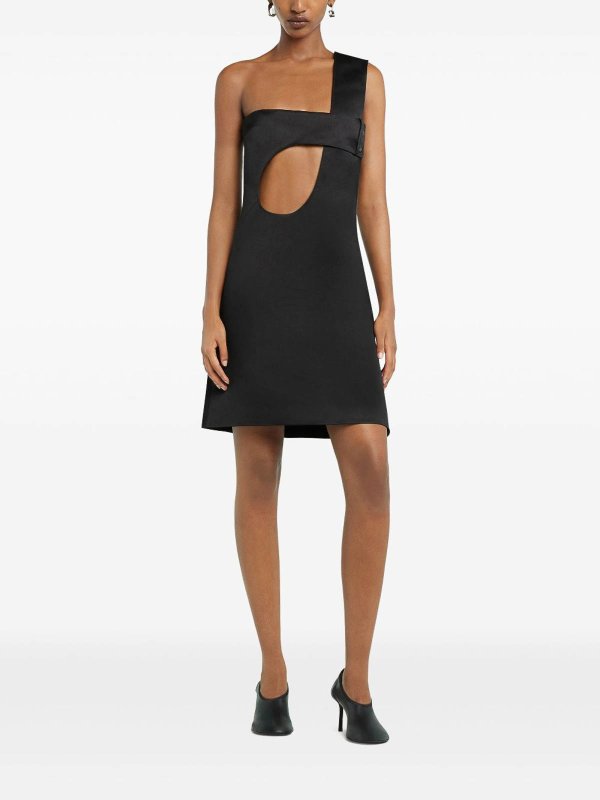 Courreges: abiti corti online - Mini abito ritagliato