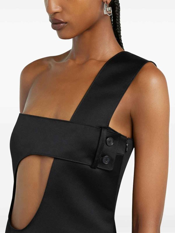 Courreges buy online Mini abito ritagliato