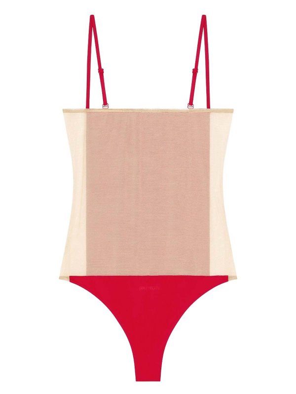 Courreges: one-piece online - Illusion Swimsuit