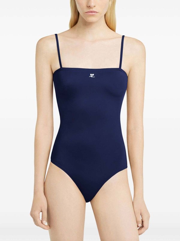 The Best Shops Courreges: Maillots une pièce  - Maillot De Bain - Bleu Foncé